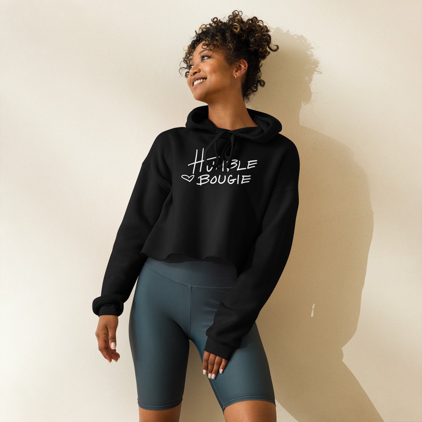 Humble Bougie- Crop Hoodie