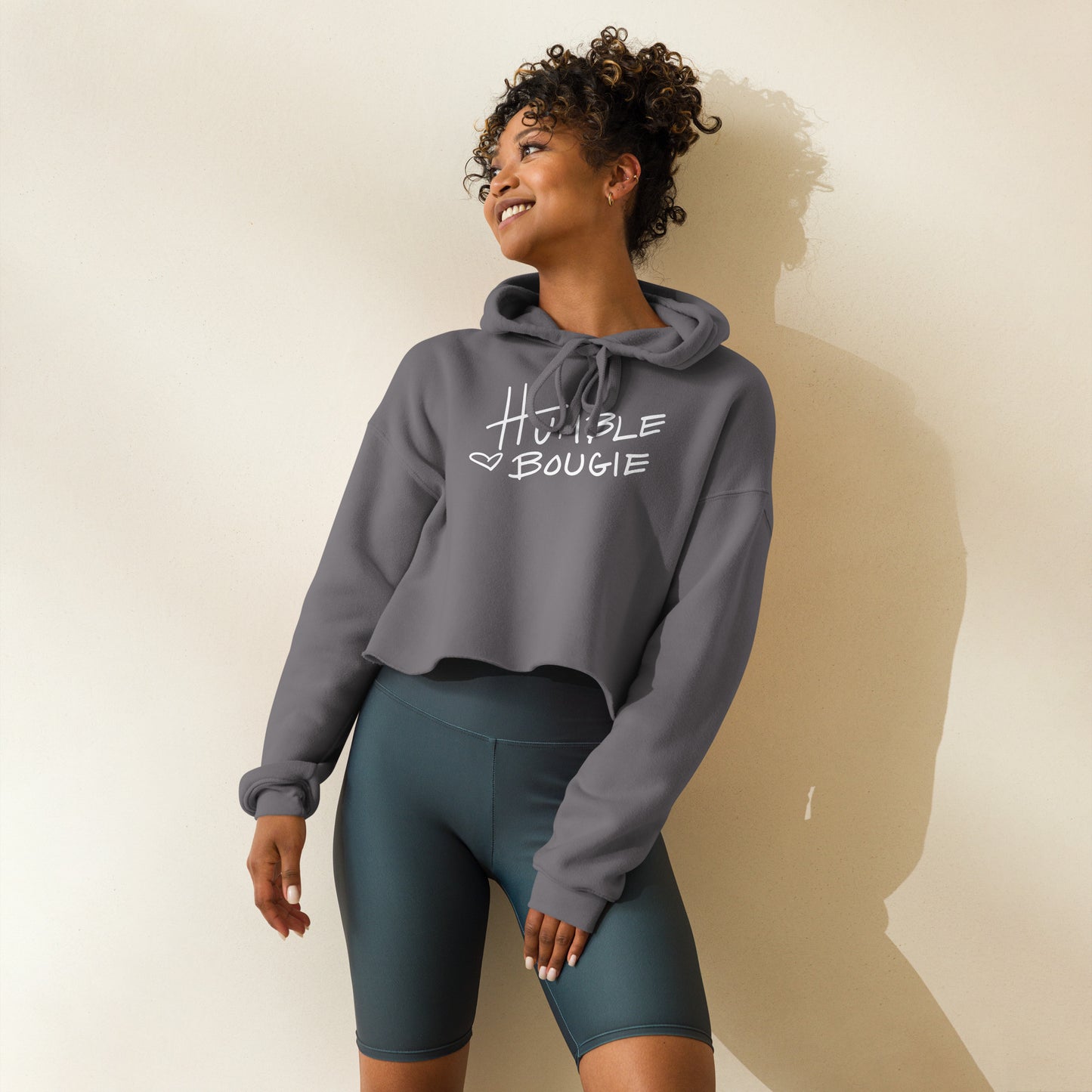 Humble Bougie- Crop Hoodie