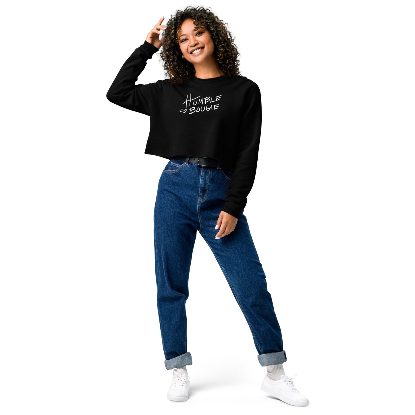 Humble Bougie- Crop Sweatshirt